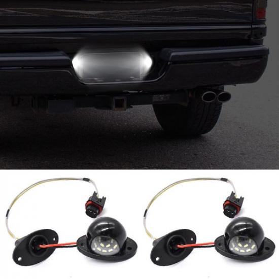 LED License Plate Tag Light With Socket Assembly For Dodge Ram Pickup 1994-2002
