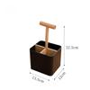 Japanese Style Partition  Countertop Rack Storage Box Kitchen Chopsticks Spoon Storage Rack with Handle Chopstick Tube Rack