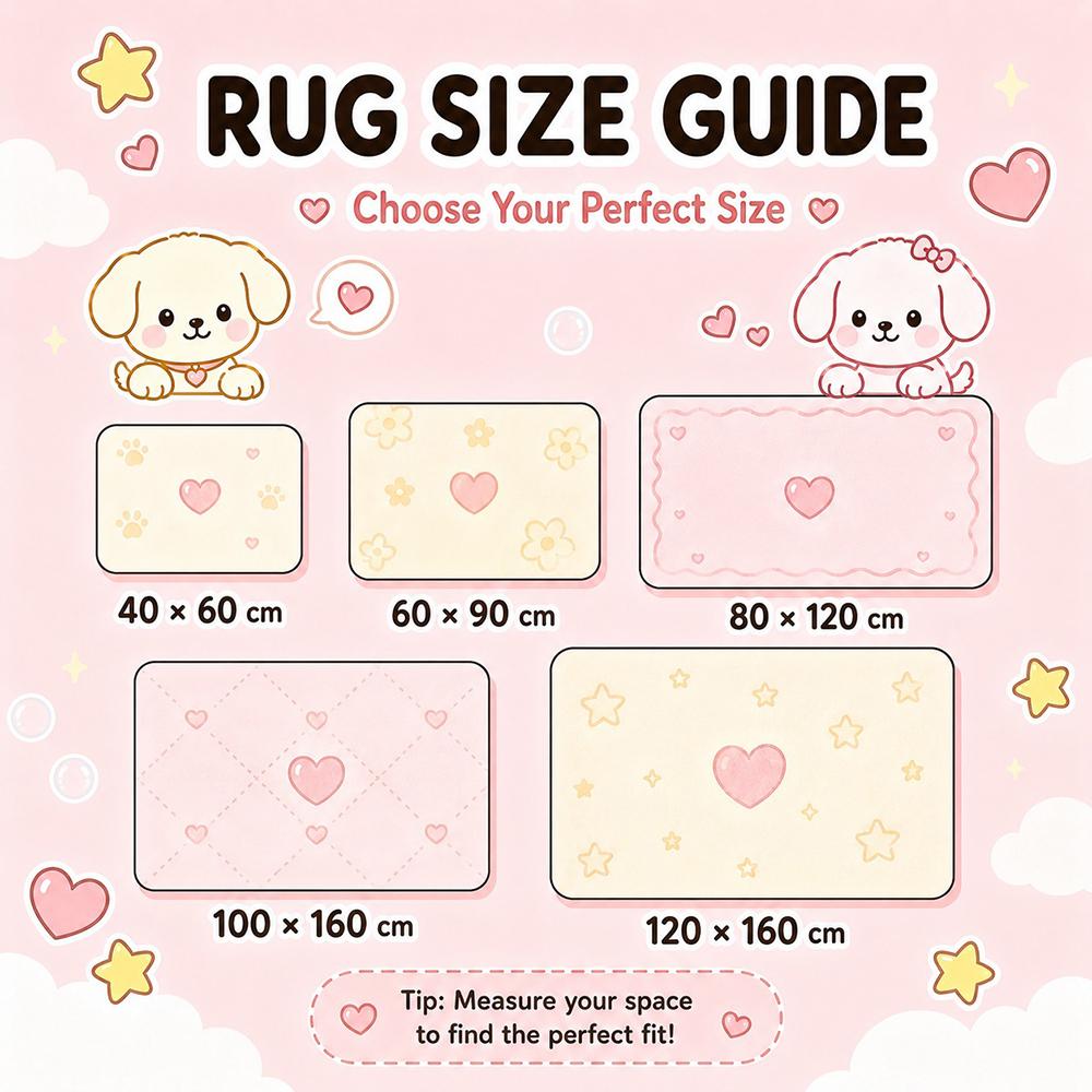 IP-BlippiS Floor Mat Bedroom Carpet, Bathroom Foot Mat, Doormat, Non-Slip Absorbent Multi-Use