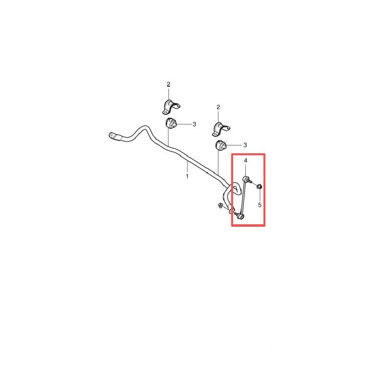 31658608/30648461 Suitable for Volvo S60, V60, XC60 front sway bar small link