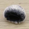 ECSiNG Furry Mic Wind Screen Muff for Zoom H5 H6 Portable Digital Recorder Outdoor Microphone Wind Cover Shield Pop Filter