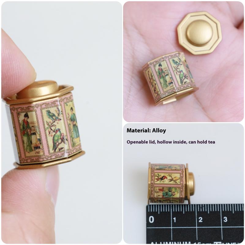 

Кукольный домик Кофейная банка Чайная банка Модель Имитация Предмет Украшение Модель Миниатюрный Мини Игрушки Мебель для кукольного домика Аксессуары as the picture