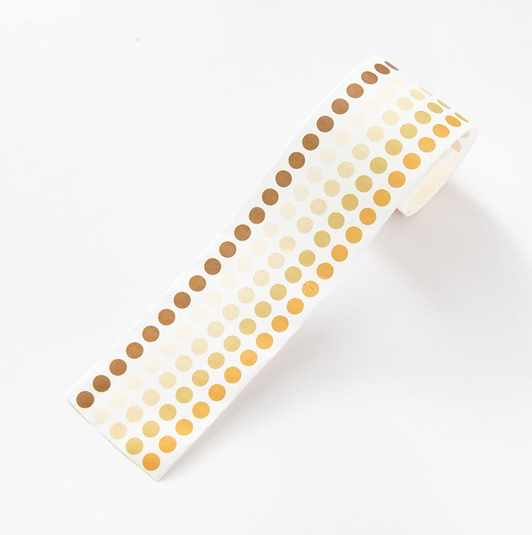 60mmx3m Base Element Decorative Adhesive Tape Dot Masking Washi Tape Diy Scrapbooking Sticker Label School Stationery