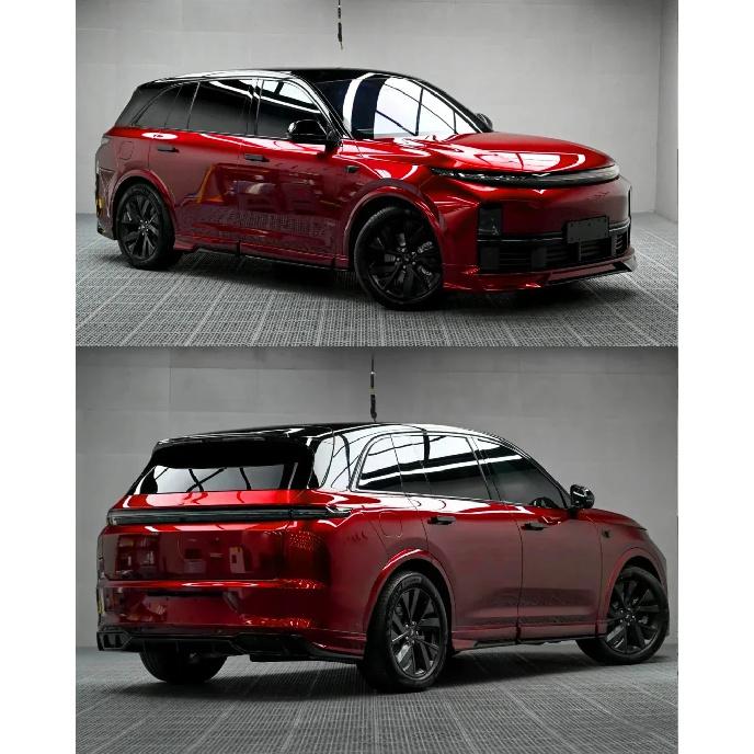 Car Glossy Aurora Red Stickers Car Body Wrapping Self Adhesive Films Vinyl Auto Cover Wrap Decals for Motorcycle Car Accessories