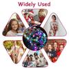 10/20/40/60Pcs Light Up Flower Headband LED Flower Hair Crown Glowing Floral Wreath Crowns Birthday Wedding Party Favors