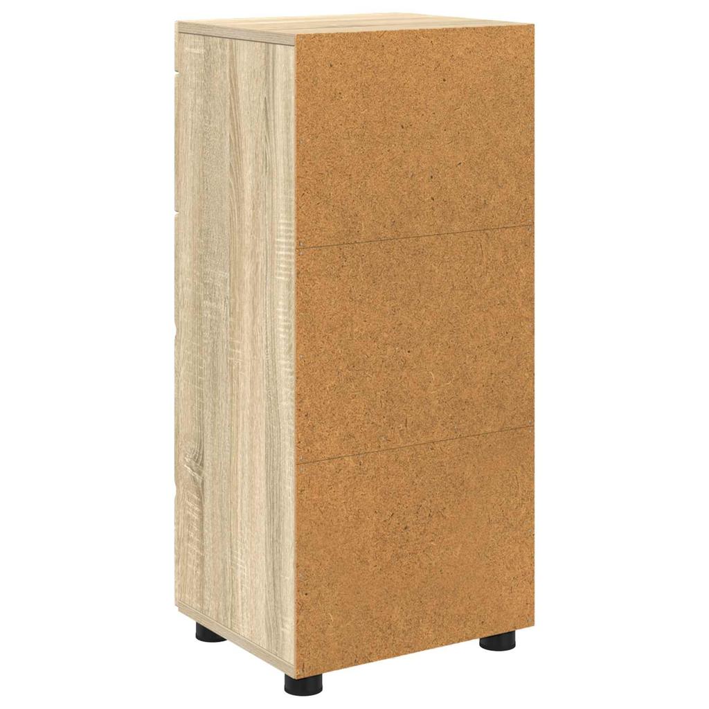Bathroom Cabinet Set TULUM Sonoma Oak 37 x 31.5 x 82 cm