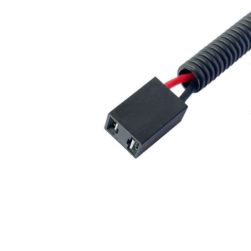 H11 to H1 Adapter Cable H7 Headlight Bulb Wire Car Fog Light Convert 9007 Socket Harness Moto Headlamp Ceramic Plug