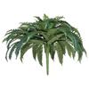 Artificial Boston Fern Large Plastic Fern 88 Branches Indoor Outdoor Decor