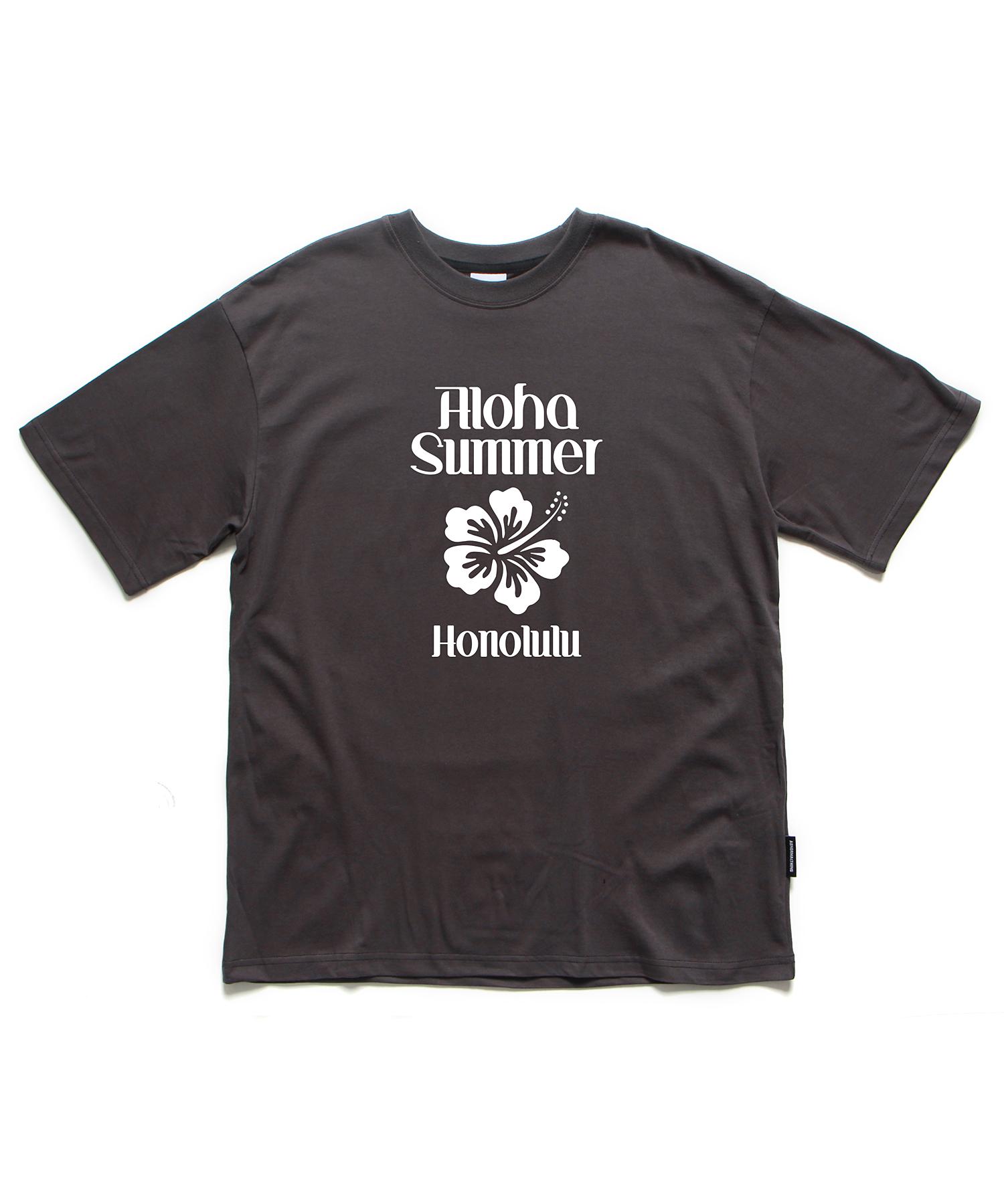 Appnol Mersing Aloha Oversized T-Shirt Charcoal Xl