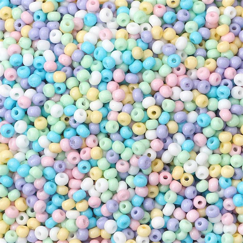 234mm Solid Color Rice Beads for DIY Handmade Necklace and Bracelet Jewelry Accessories