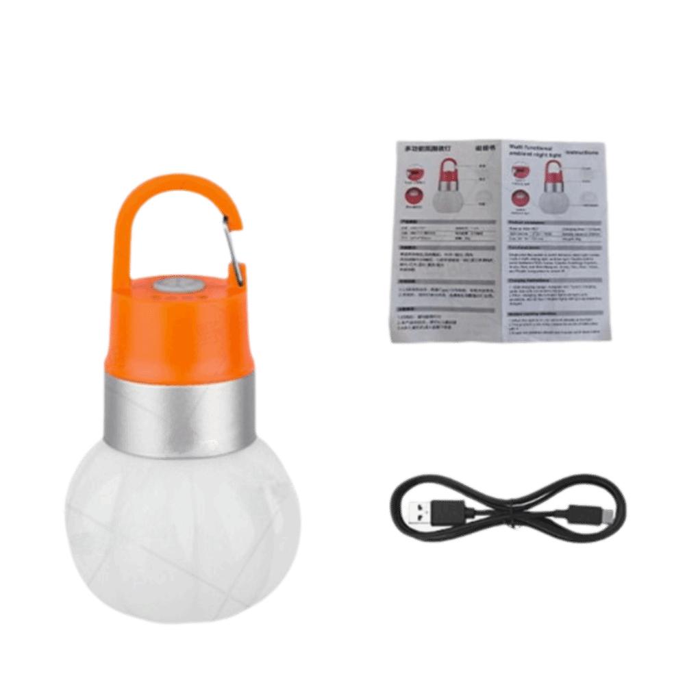 10 Modes Camping Lamp Multi-Functional Portable Hook Lamp RGB Ambient Light  Tent Lighting