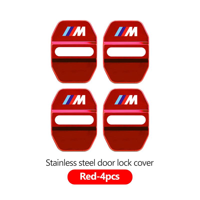 Car Door Lock Buckle Protector Cover Anti-scratch Protection Case For BMW 1 3 5 7 Series M F01 F20 F10 F13 E52 E53 E60 E93