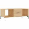  Coffee Table, Sonoma Oak, 102x50x40cm, Wood-based Material