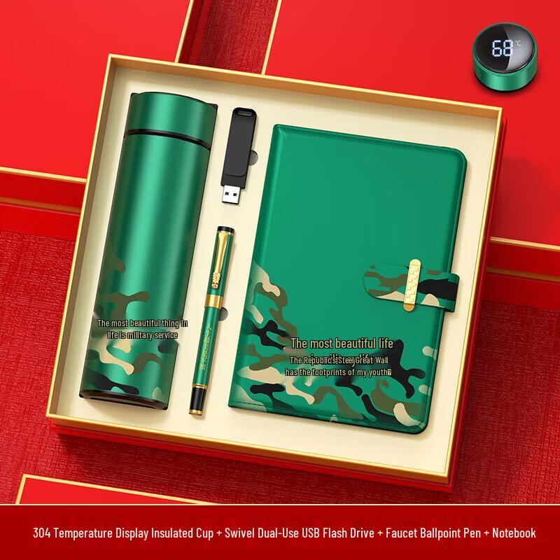 Customizable Veteran Commemorative Gift Set