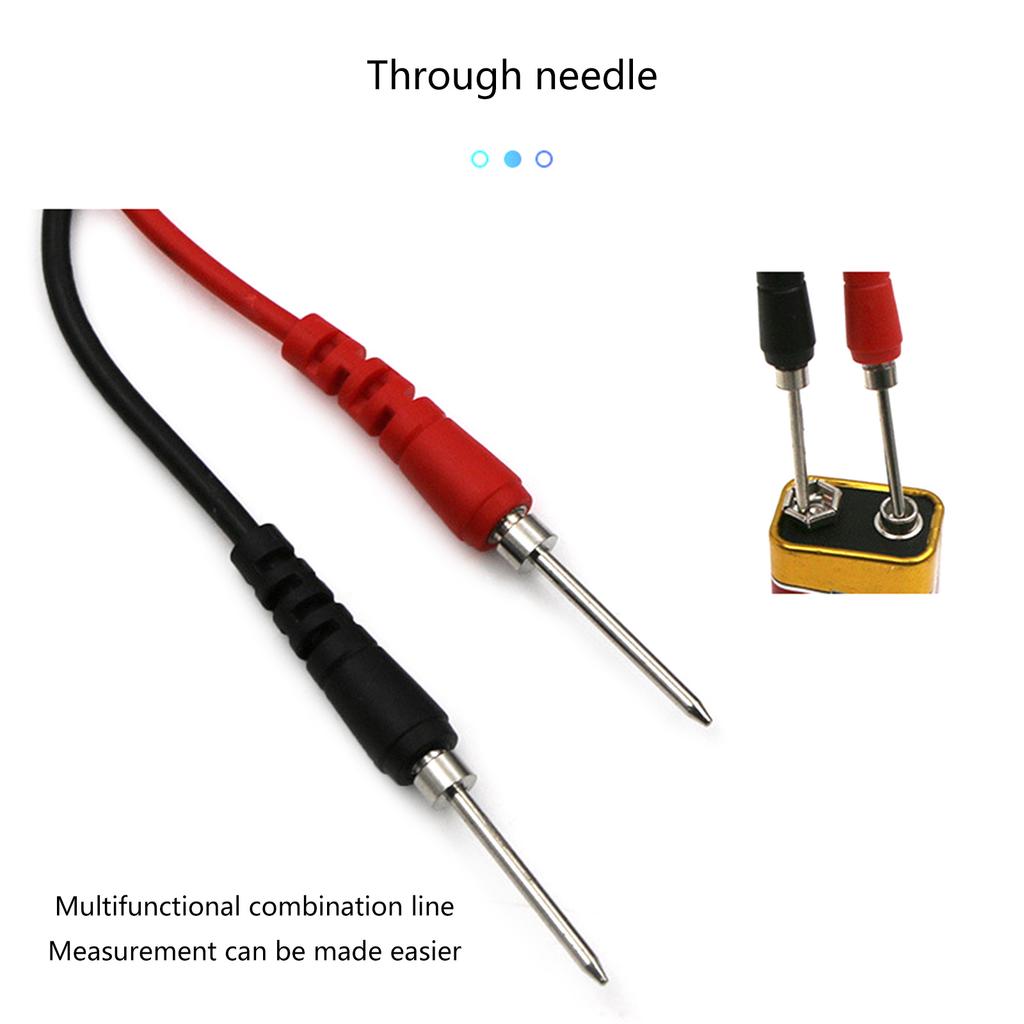 Bananenstecker zu Kupfer-Krokodilklemmen Messleitungssatz mit Krokodilklemmen, Drahtdurchdringungs-Sondensatz, 4mm Bananenstecker