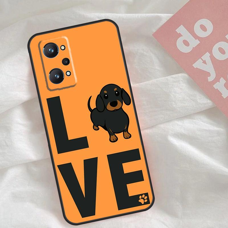 DACHSHUND For Realme C30 C31 C33 C35 C55 C21Y GT Neo 5 3T 2T OnePlus 11 10 9 Pro Nord CE 3 2 Lite Case