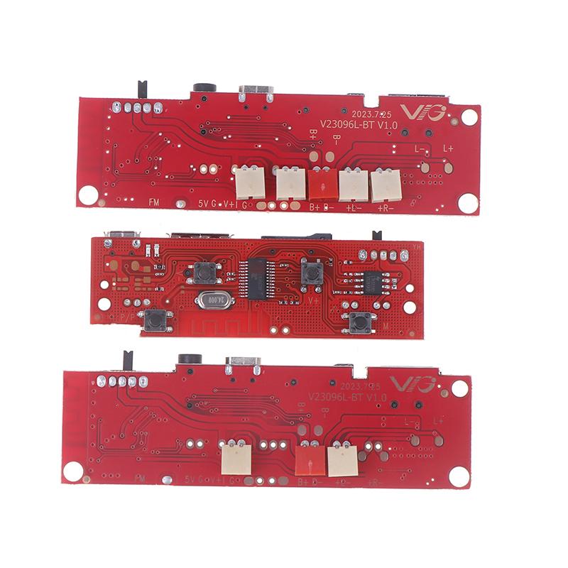 Bluetooth-Audioplatine mit Kabeln Bluetooth-Modul-Verstärkerplatine DIY-Bluetooth-Modul mit Ladeanschluss