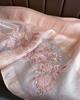 2025 Silk Women Scarf Warm Wool Shawls Lady Wraps Elegant Bufanda Floral Pashmina Embroidery Scarves Foulard  Hijab