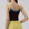 Yoga clothes summer breathable sports tennis sling vest with chest pad sports underwear skin-friendly yoga fitness vest