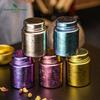 Pure Titanium Travel Tea Canister 140ml Airtight Portable Storage Jar Spices Lightweight Minimalist Design