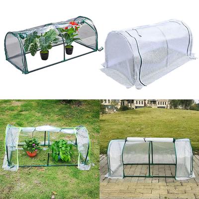 Garden Setup 120*60*50 Cm Tunnel Greenhouse Succulent Plant Protection Cover Plant Protection Indoor Outdoor Use