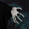 Décorations suspendues - AIMOONSA - Lot de 2 - Pour Halloween - Fantôme gesticulant et gémissant - Squelette effrayant