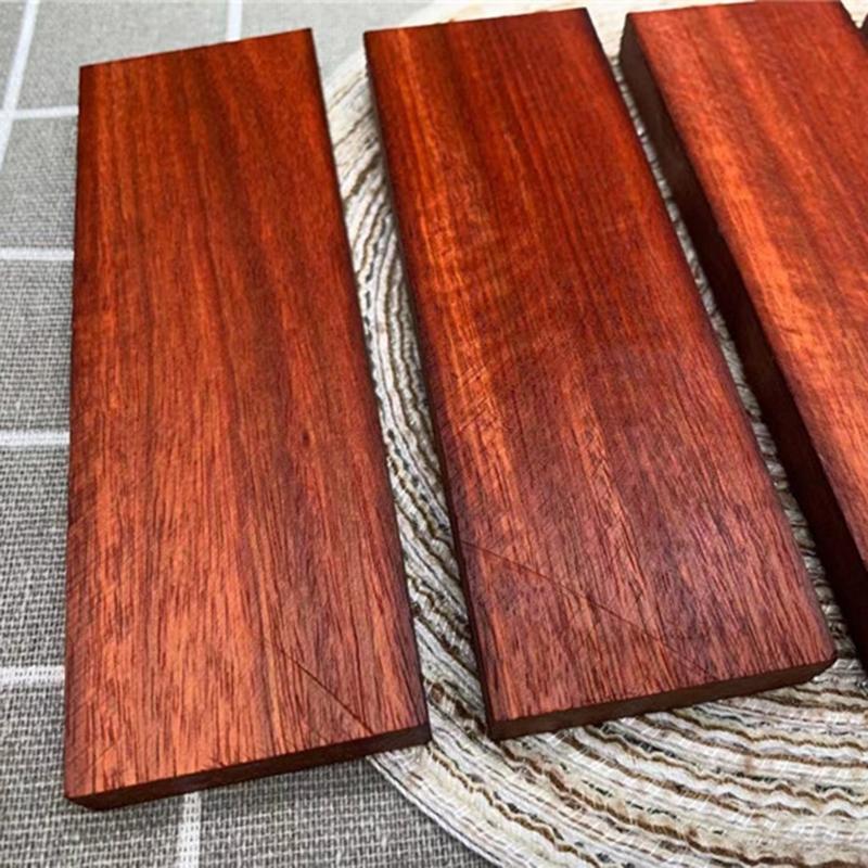 DIY Střenky na nože Střenky na nože, Polotovar rukojeti Exotické střenky na nože Dřevo 12x4x1cm Materiál pro výrobce nožů