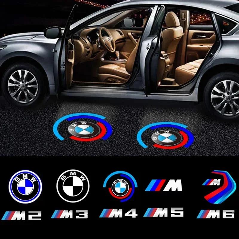 Car Door Projector Lamps 3D Welcome Shadow Lights For BMW M Performance 1 2 3 4 5 7 Series X1 X2 X3 X4 X5 X6 X7 M2 M3 M4 M5 M6