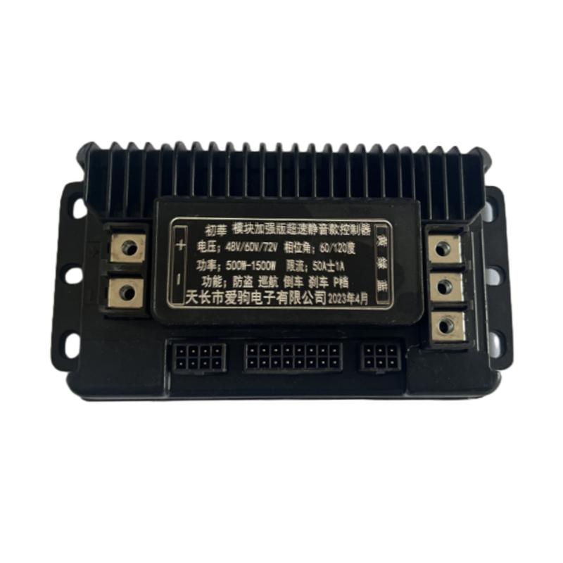 Controler Motor Vehicul Electric cu Undă Sinusoidală 3 Moduri 48V/60V/72V 500W/1000W/1200W/1500W Motor Fără Perii Controler Inteligent