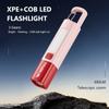 LED Camping Flashlight 3 Modes Compact Camping Torch Multifunction Flashlight Portable Handheld Light for Outdoor Camping Hiking