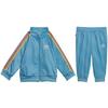 Kids Matching Sets Clear Blue Infant Toddler (Unisex) Jumpsuits Crawlers IB8610