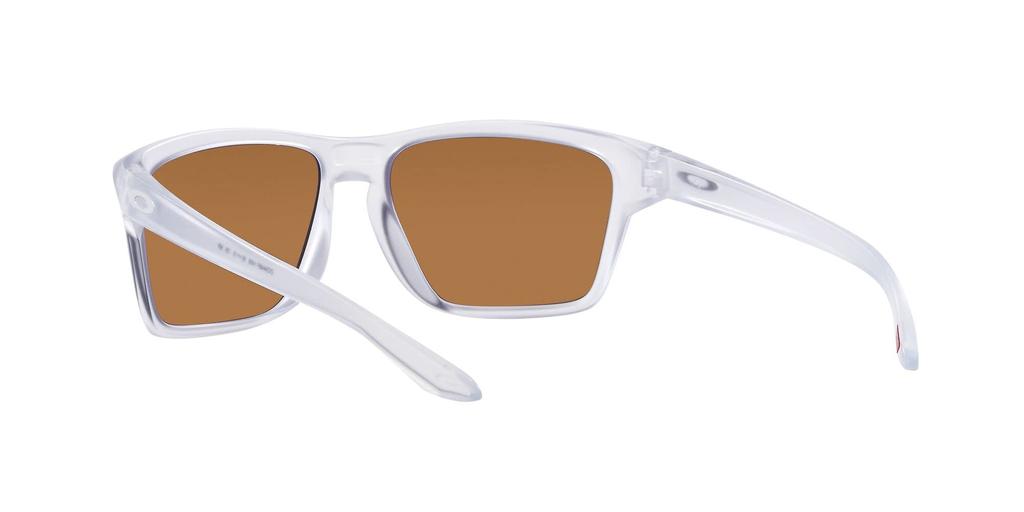 Oakley Sunglasses OO9448F SYLAS Matte Clear Violet 58 (A) Frame/Prizm Lens,