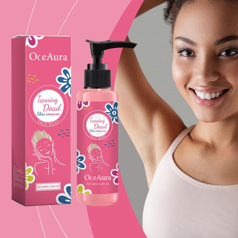 Oceaura 100Ml Gentle Exfoliating Body Gel Remove Dead Skin Brightens Elbows Knees For Sensitive Skin Types