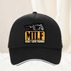 MILF Unisex I Love Fishing Baseball Cap Vintage Dad Hats Unisex Outdoor Adjustable Fit Snapback Hat