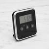 Long Probe Digital Food Thermometer Timed Waterproof Grill Temperature Tester Battery-powered Convertible Units