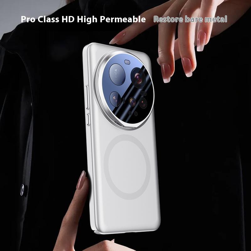 For Xiaomi 15 Ultra Case Compatible with MagSafe Lens Film Kickstand Hard PC Phone Cover