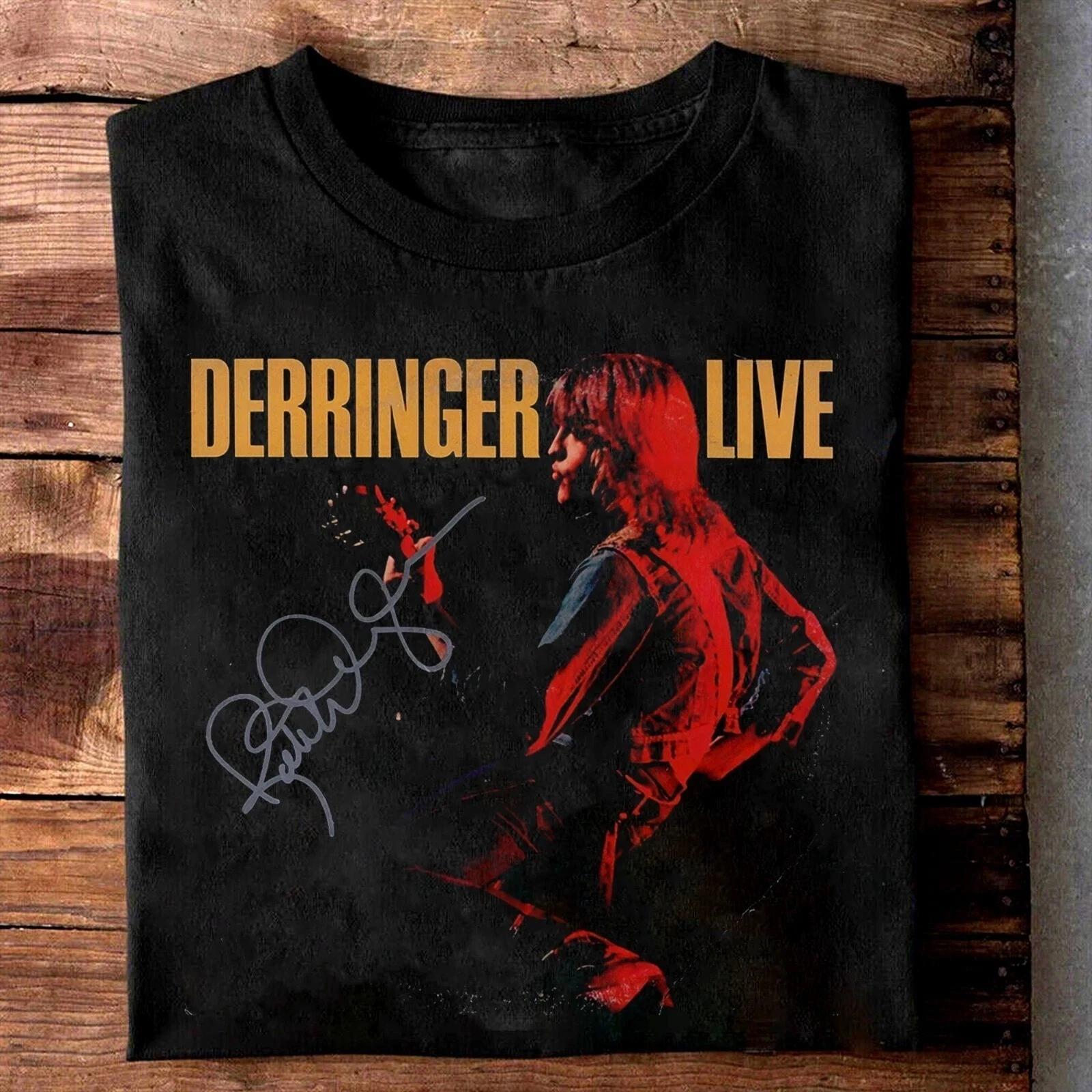 

Classic Rick Derringer Unisex Men S-3XL T-Shirt 4XL