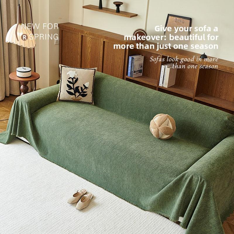 Chenier Simple Sofa Cover Universal In All Seasons Anticat Scratching Sofa Towel Onepiece Full Cover Cover Blanket Easy To Clean