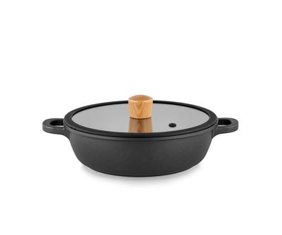 SENSARTE masa üstü sukiyaki 20 IH gaz kolay cam oden İki kulplu tencere, tencere, tencere, cm, uyumlu, uyumlu, çok yönlü, kısık ateşte pişirme, fırınlama, kavurma,