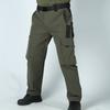 Men's Overalls Drawstring  Multi Pocket Casual Pants Hiking Pants Cotton Twill Pants
