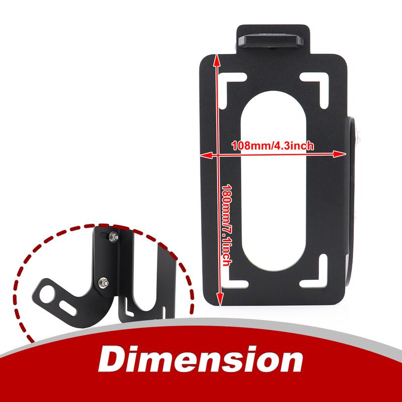 Fit for Triumph Bonneville Speed Twin STREET TWIN BONNEVILLE BOBBER Side Fender Eliminator Side Mount License Plate Holder