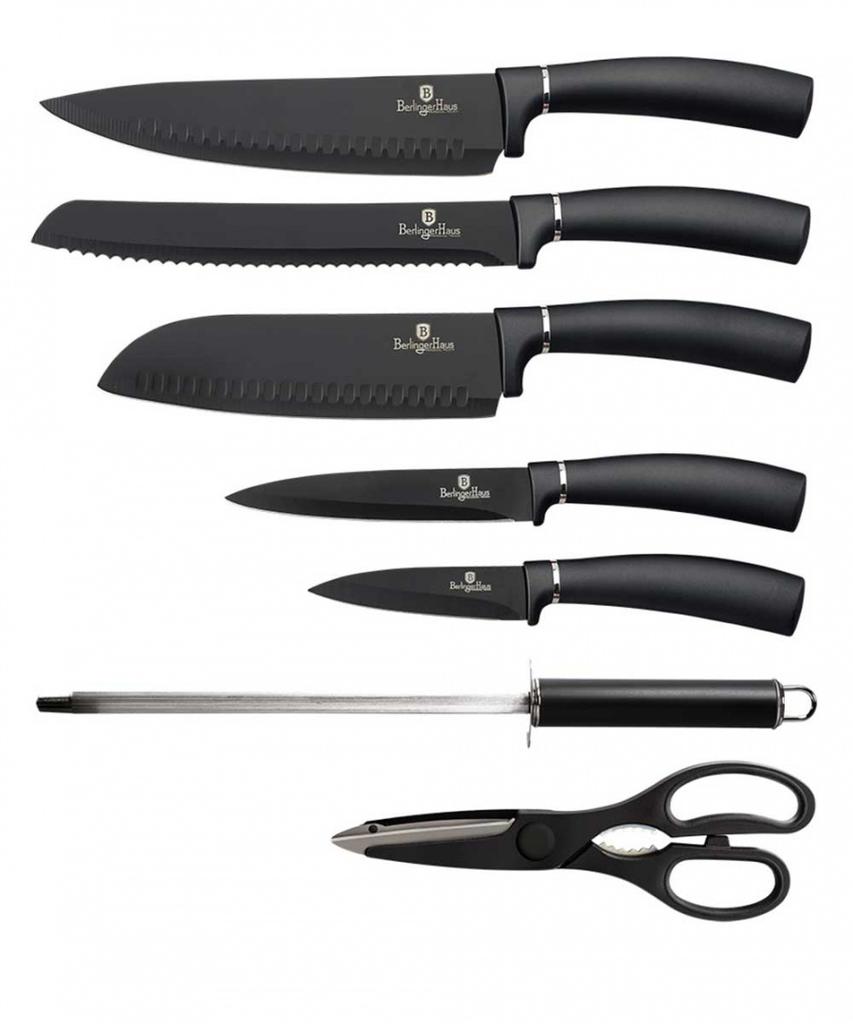 BERLINGER HAUS BH-2685 KNIFE SET IN STAND