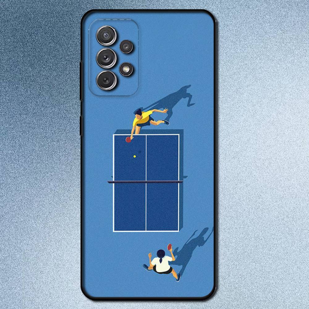 

Table tennis rackets Phone Case For Samsung S25,S24,S21,S22,S23,S30,Ultra,S20,Plus,Fe,Lite,Note,10,9,5G Black Cover Samsung S25
