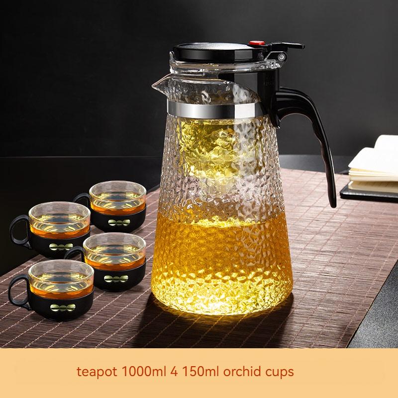Tea Pot Sample Teacup Flower Tea Pot Chinese Kung Fu Tea Set Sample Teacup Small Teacup High-Quality Heat-Resistant