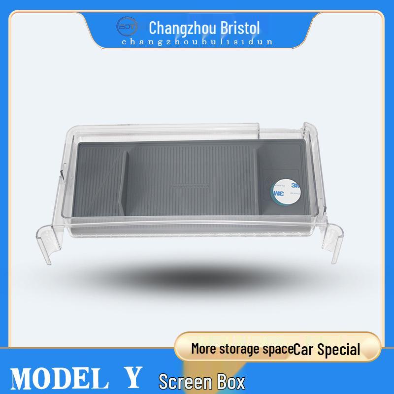 Tesla Model 3/Y Center Console & Navigation Screen Storage Box Dashboard