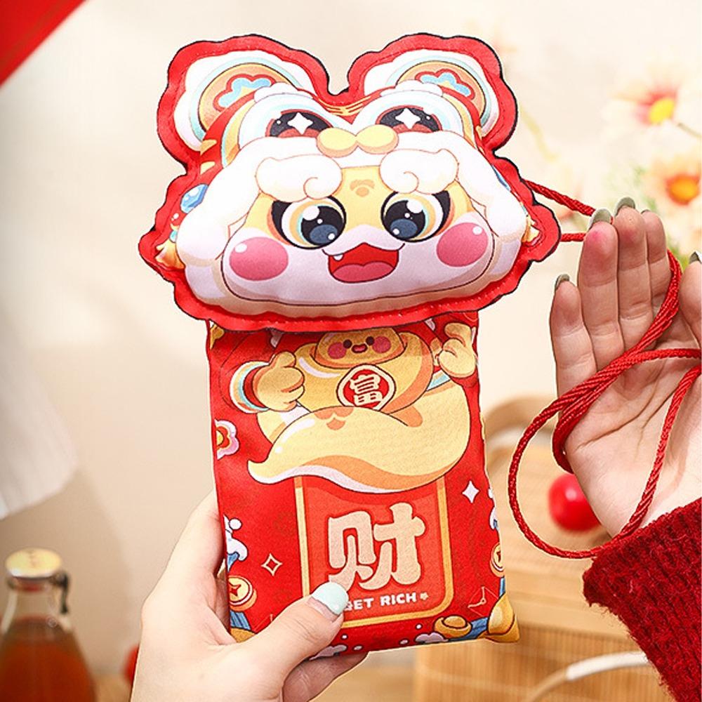 Traditional 2025 Snake Year Red Envelopes Blessing Red Packet  Spring Festival Supplies