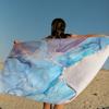 Stylish Marble Anime Beach Swimming Towel Soft Absorbent Washcloth Children's Gifts For Kids Travel Camping Gym