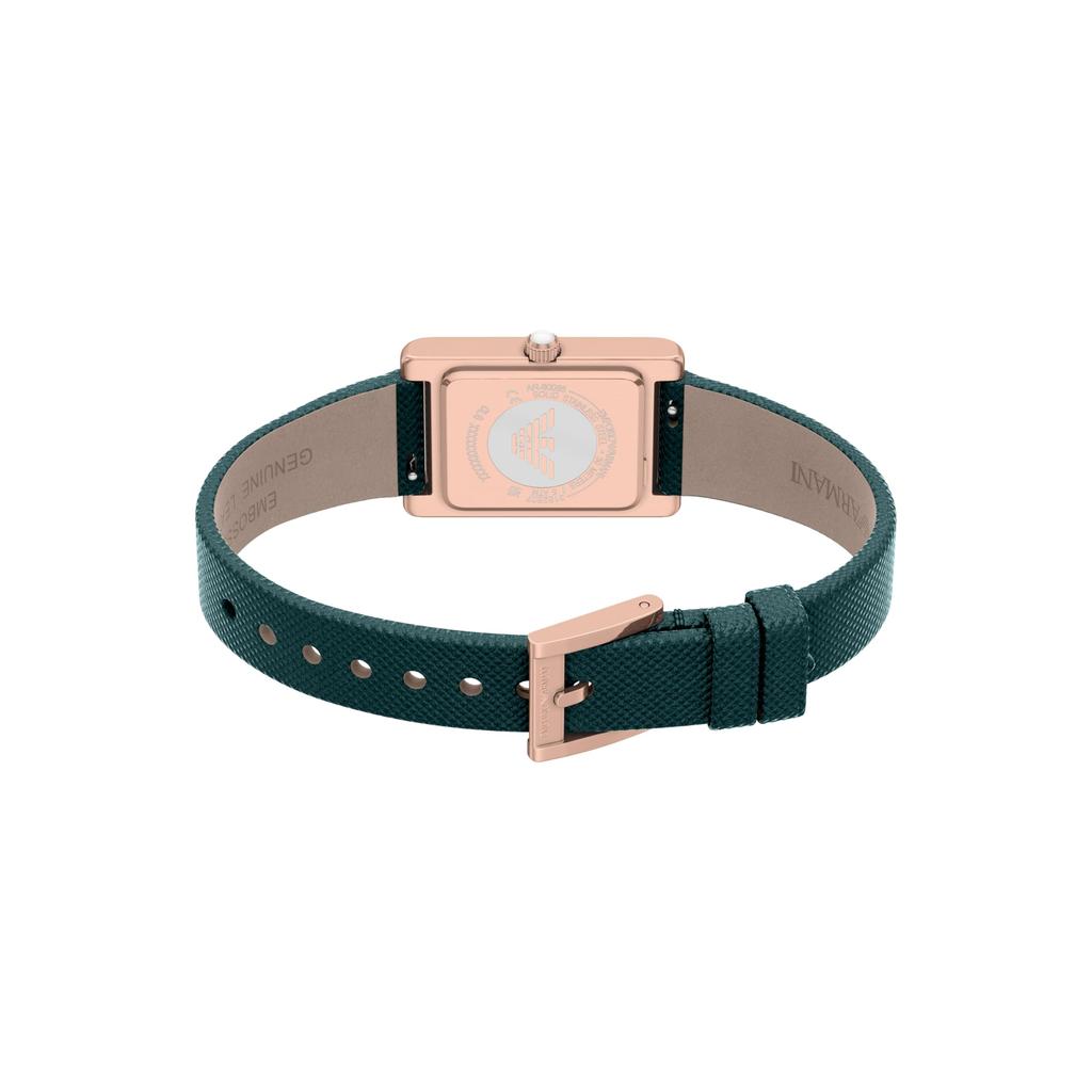 Emporio Armani Analog Leather Watch AR80085SET Women's
