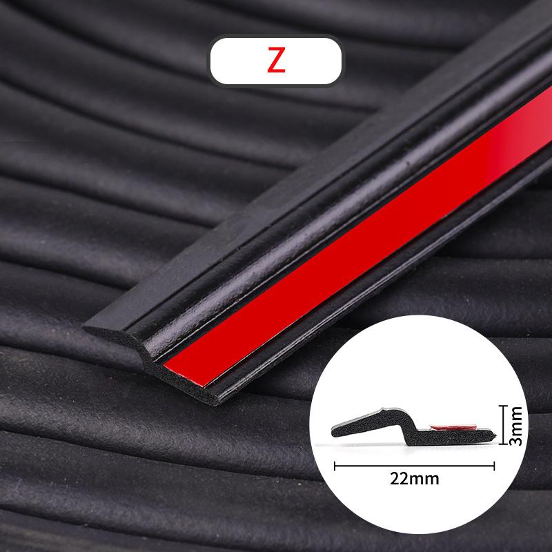 

2 м/5 м/8 м/16 м Автомобильная герметизирующая лента EPDM резиновая уплотнительная лента для дверей автомобилей грузовиков звукоизоляционная герметизация для окон 2M