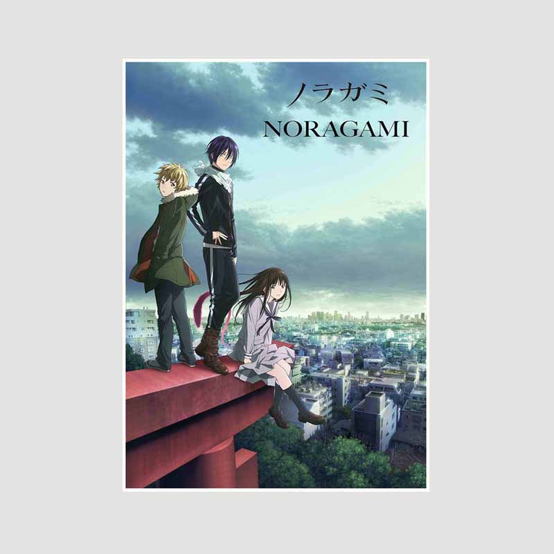 

Горячие аниме-постеры и принты Noragami, высококачественные постеры на белой бумаге в стиле ретро, художественная живопись, домашний декор, бар, кафе, настенное украшение, фреска, подарки 30x21cm